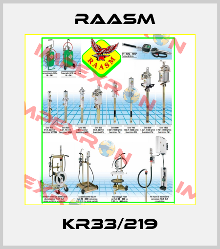 KR33/219 Raasm