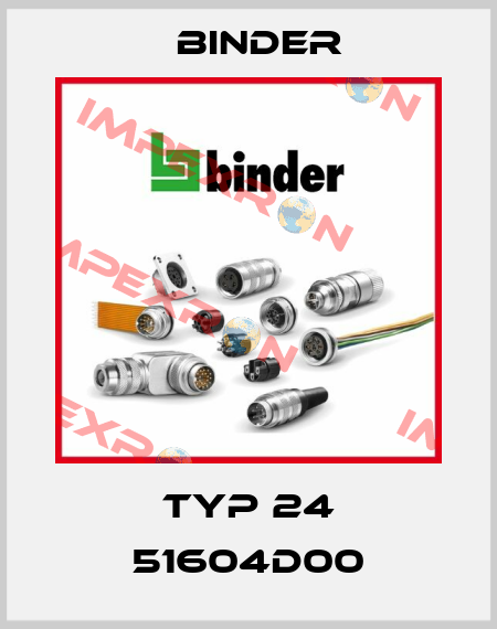 Typ 24 51604D00 Binder