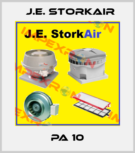 PA 10 J.E. Storkair