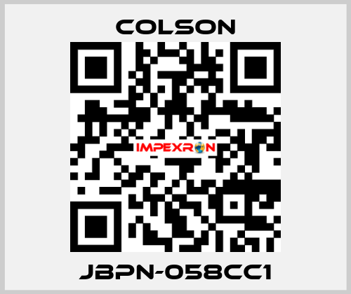 JBPN-058CC1 Colson