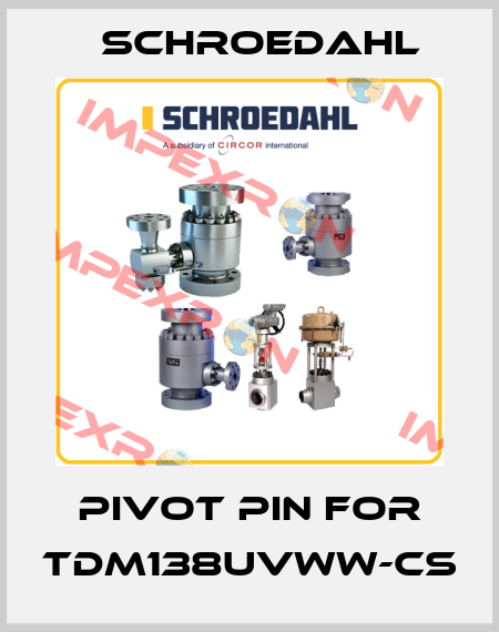 pivot pin for TDM138UVWW-CS Schroedahl