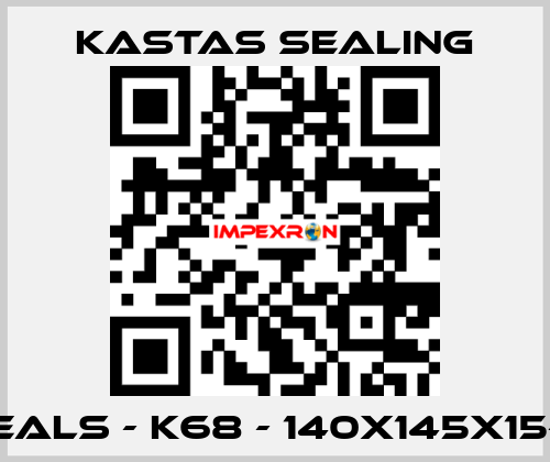 Seals - K68 - 140X145X15-2 Kastas Sealing