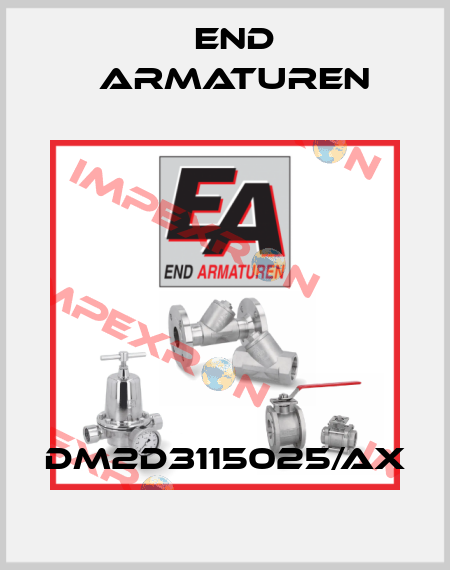 DM2D3115025/AX End Armaturen