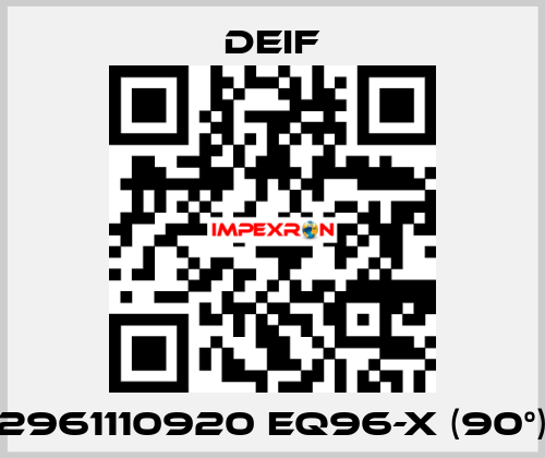 2961110920 EQ96-x (90°) Deif