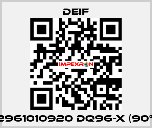 2961010920 DQ96-x (90°) Deif
