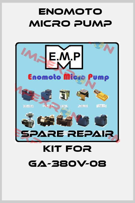 spare repair kit for GA-380V-08 Enomoto Micro Pump