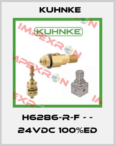 H6286-R-F - - 24VDC 100%ED Kuhnke
