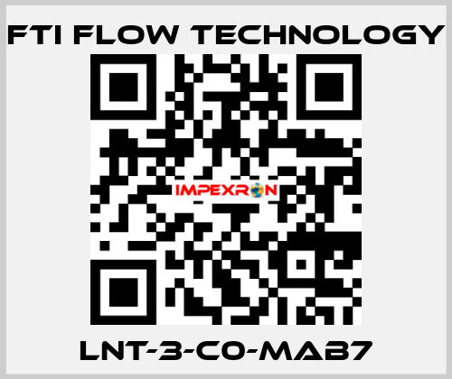 LNT-3-C0-MAB7 Fti Flow Technology