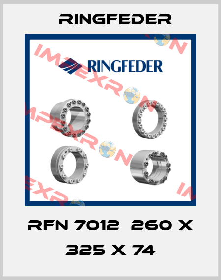 RFN 7012  260 x 325 x 74 Ringfeder