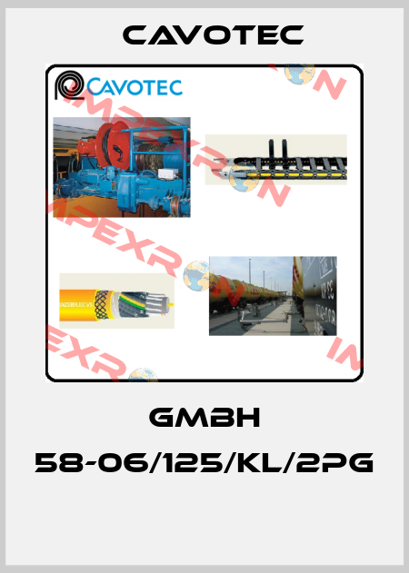 GMBH 58-06/125/KL/2PG   Cavotec