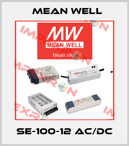 SE-100-12 AC/DC Mean Well