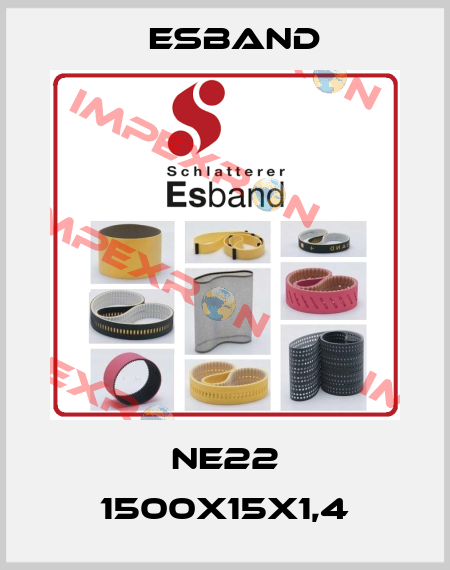 NE22 1500x15x1,4 Esband