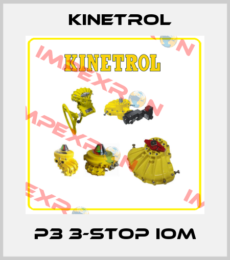 P3 3-STOP IOM Kinetrol