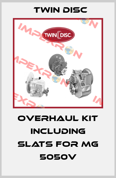 Overhaul kit including slats for MG 5050V Twin Disc