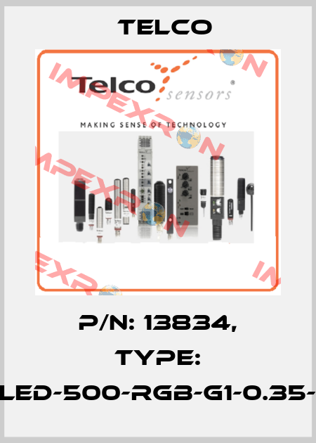 p/n: 13834, Type: SI-LED-500-RGB-G1-0.35-T4 Telco