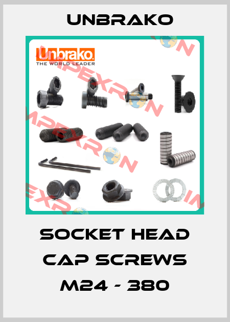 SOCKET HEAD CAP SCREWS M24 - 380 Unbrako