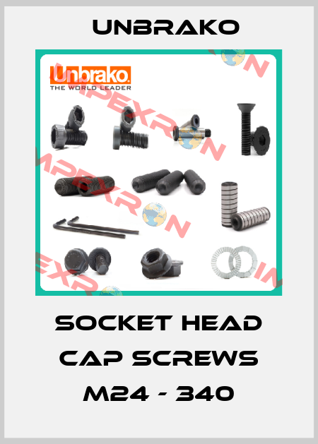 SOCKET HEAD CAP SCREWS M24 - 340 Unbrako