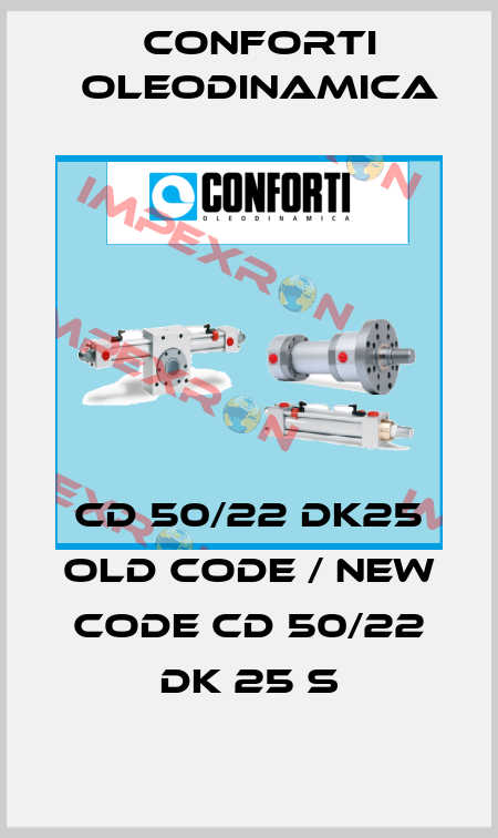 CD 50/22 DK25 old code / new code CD 50/22 DK 25 S Conforti Oleodinamica