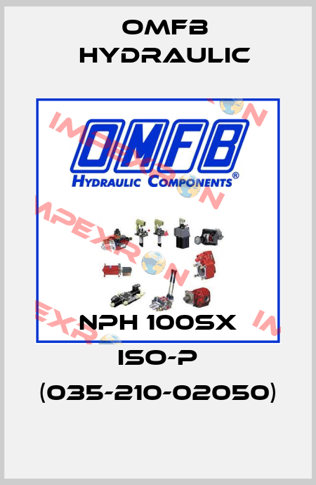 NPH 100SX ISO-P (035-210-02050) OMFB Hydraulic