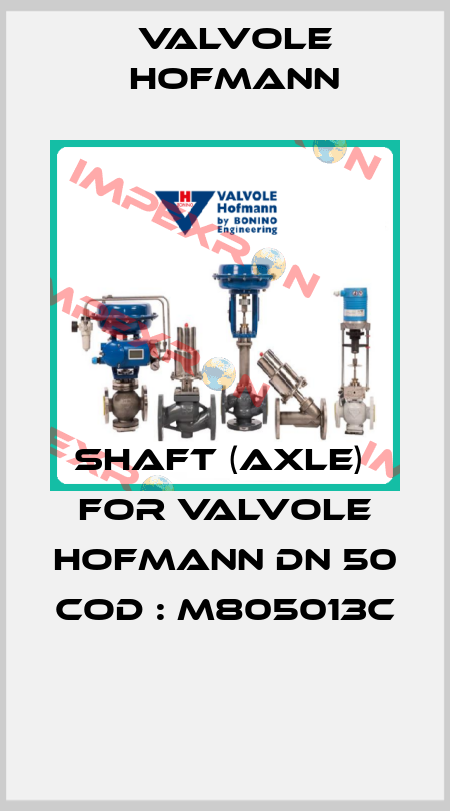 SHAFT (AXLE)  FOR VALVOLE HOFMANN DN 50 COD : M805013C  Valvole Hofmann
