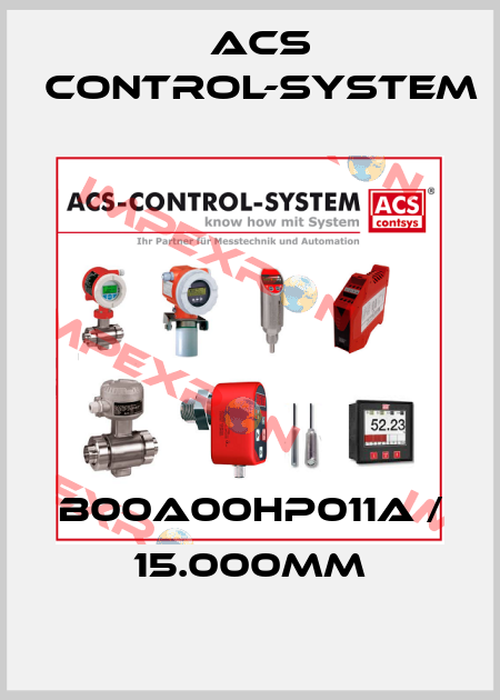 B00A00HP011A / 15.000mm Acs Control-System