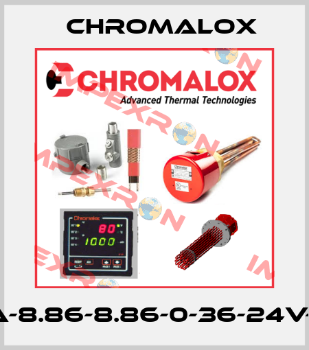 SLA-8.86-8.86-0-36-24V-8W Chromalox