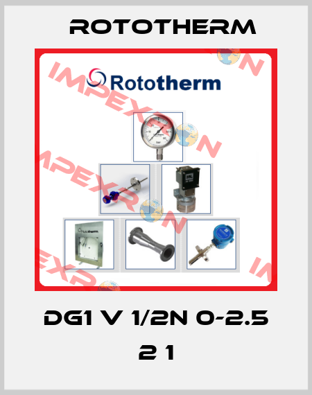 DG1 V 1/2N 0-2.5 2 1 Rototherm