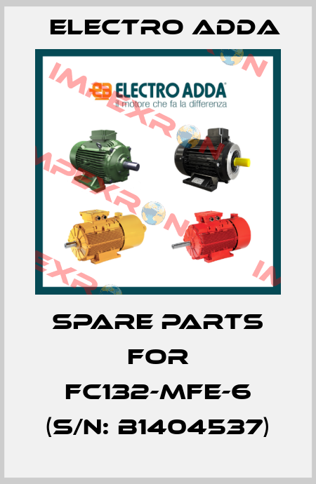 Spare parts for FC132-MFE-6 (s/n: B1404537) Electro Adda