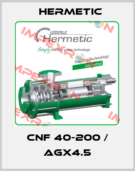 CNF 40-200 / AGX4.5 Hermetic