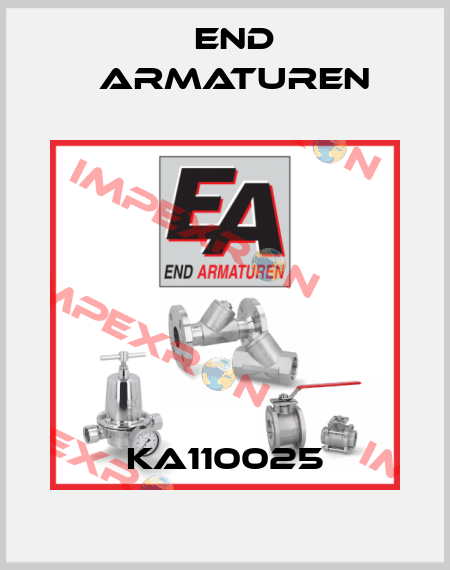 KA110025 End Armaturen