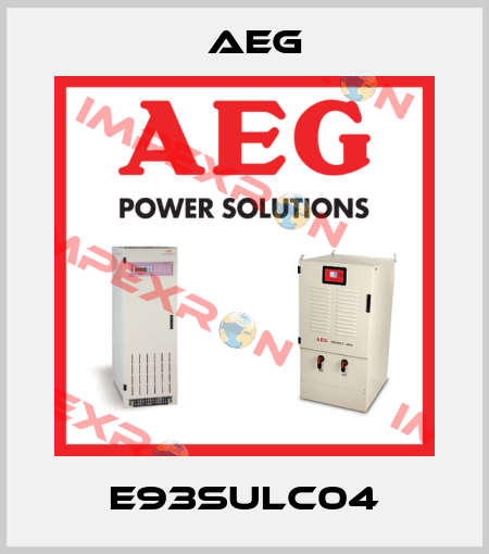 E93SULC04 AEG