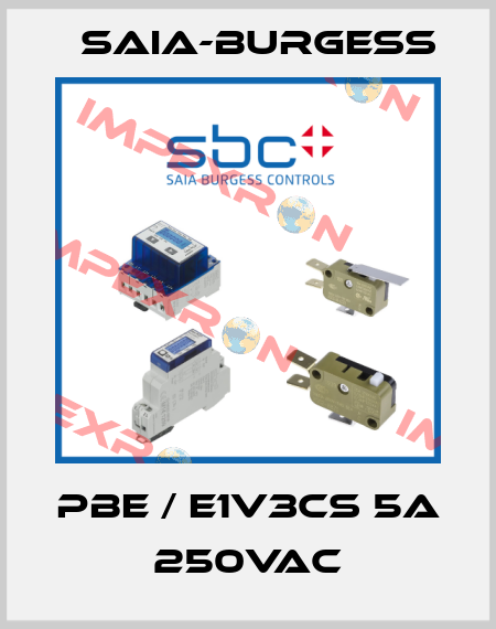 PBE / E1V3CS 5A 250VAC Saia-Burgess