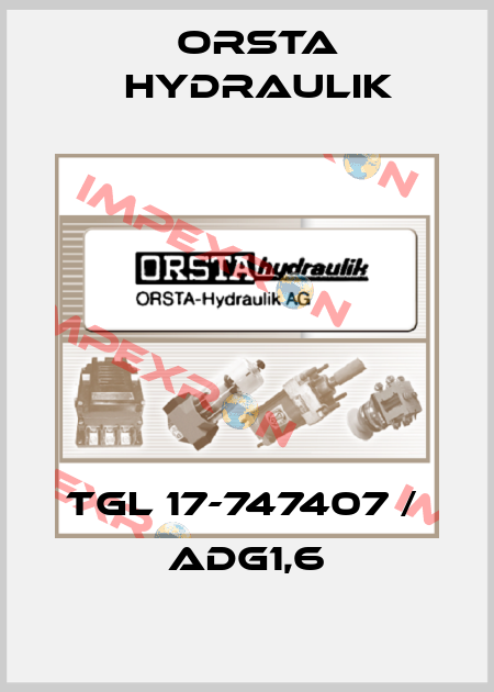 TGL 17-747407 /  ADG1,6 Orsta Hydraulik