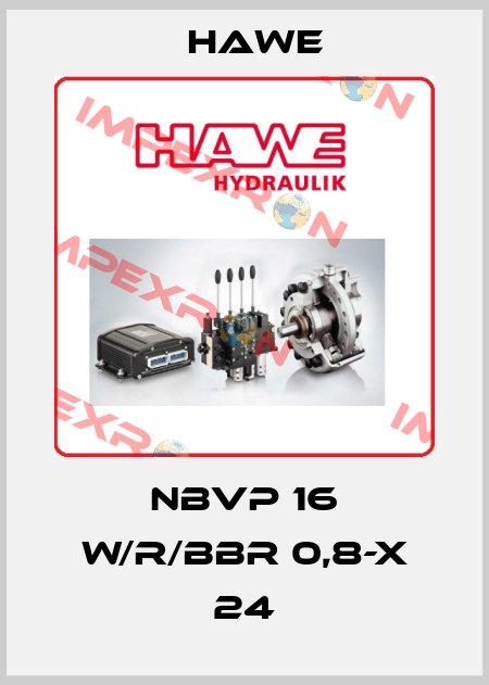 NBVP 16 W/R/BBR 0,8-X 24 Hawe