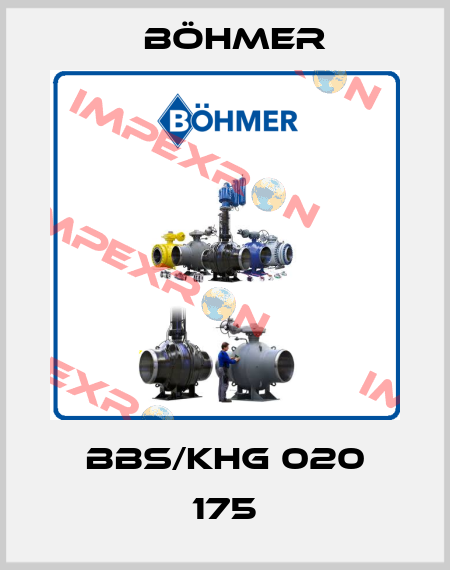 BBS/KHG 020 175 Böhmer