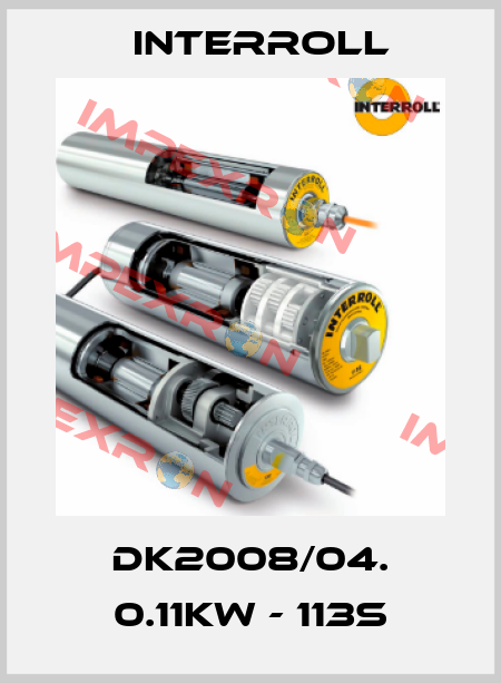 DK2008/04. 0.11kw - 113S Interroll