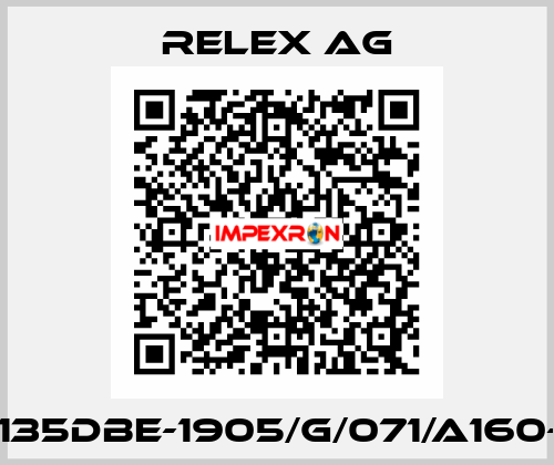 CHVX-6135DBE-1905/G/071/A160-0.25kW RELEX AG
