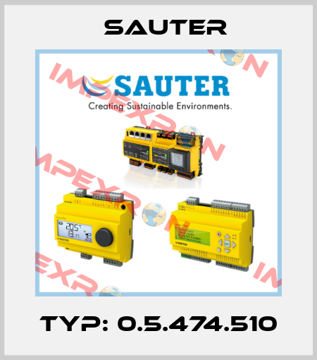 Typ: 0.5.474.510 Sauter