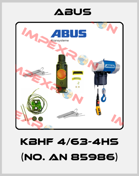 KBHF 4/63-4HS (No. AN 85986) Abus