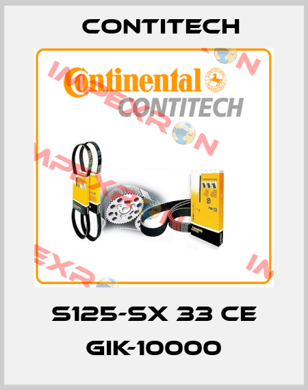 S125-SX 33 CE GIK-10000 Contitech