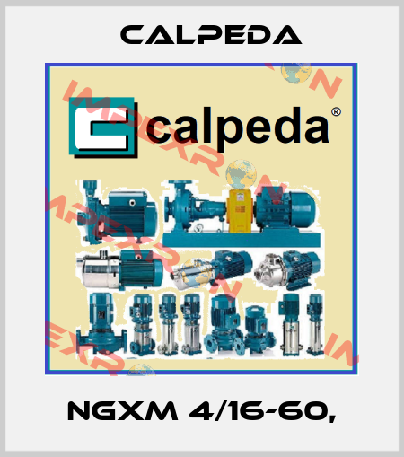 NGXM 4/16-60, Calpeda