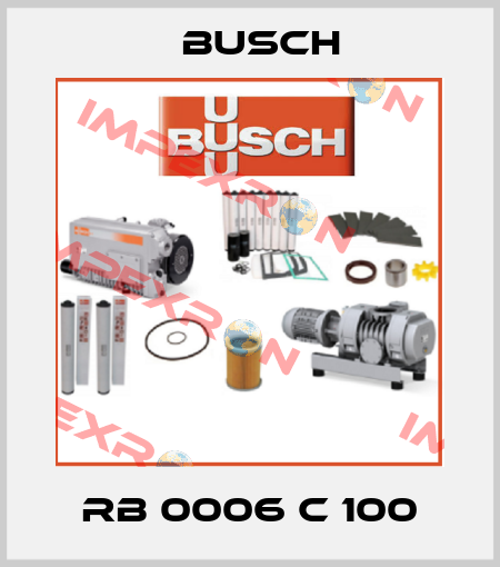 RB 0006 C 100 Busch