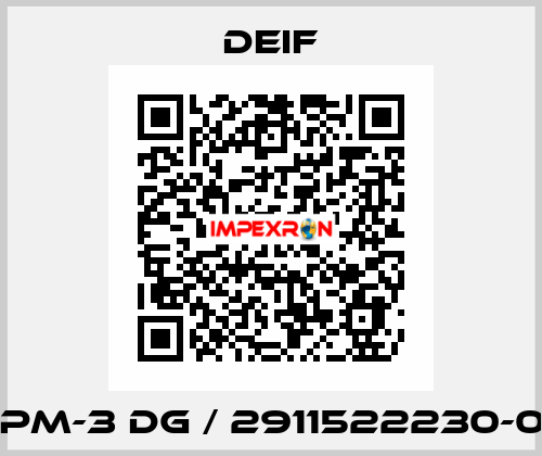 PPM-3 DG / 2911522230-02 Deif