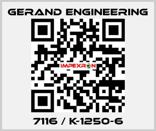7116 / K-1250-6 Gerand Engineering