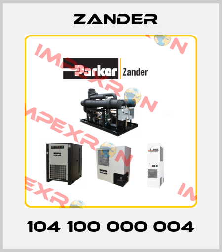 104 100 000 004 Zander