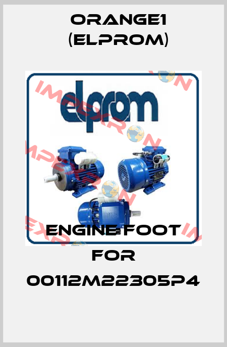 engine foot for 00112M22305P4 ORANGE1 (Elprom)