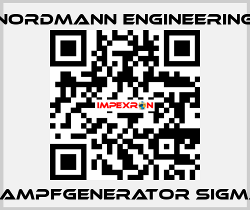 DAMPFGENERATOR SIGMA NORDMANN ENGINEERING