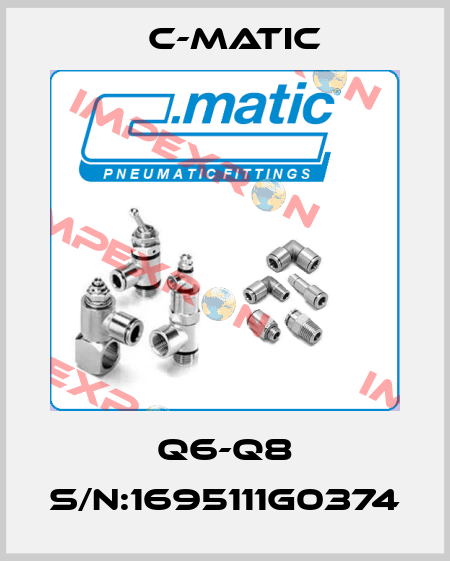 Q6-Q8 S/N:1695111G0374 C-Matic