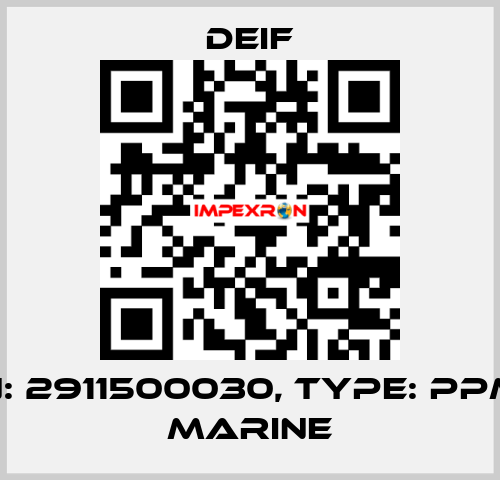 P/N: 2911500030, Type: PPM-3 Marine Deif