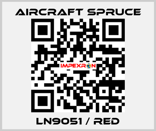 LN9051 / red Aircraft Spruce
